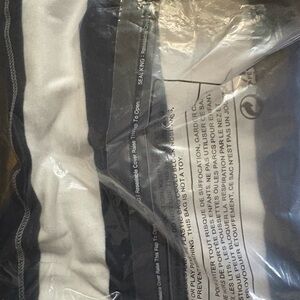 Burt’s Bees Kids Navy and White Striped Pajamas